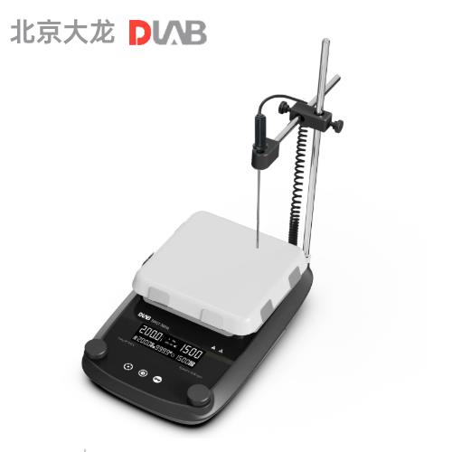 北京大龍DMS7-550M（套裝）   DLAB LCD 數(shù)控7寸定時款加熱型強(qiáng)磁磁力攪拌器