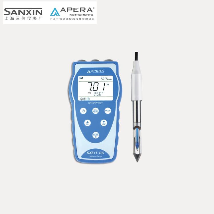 上海三信肉類穿刺型pH計SX811-BS