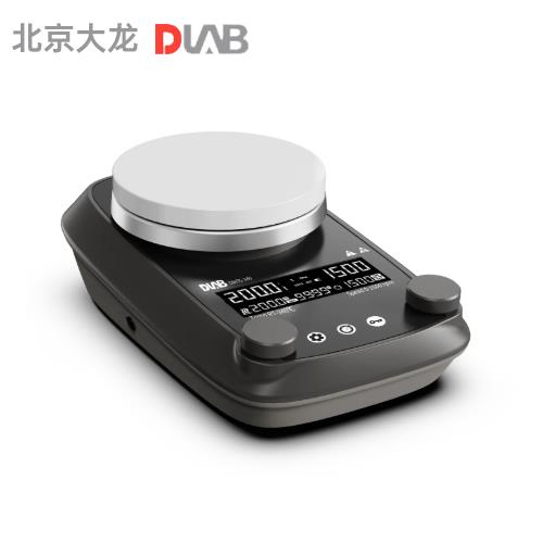 北京大龍DMS5-340  LCD數(shù)控5寸定時款加熱型磁力攪拌器