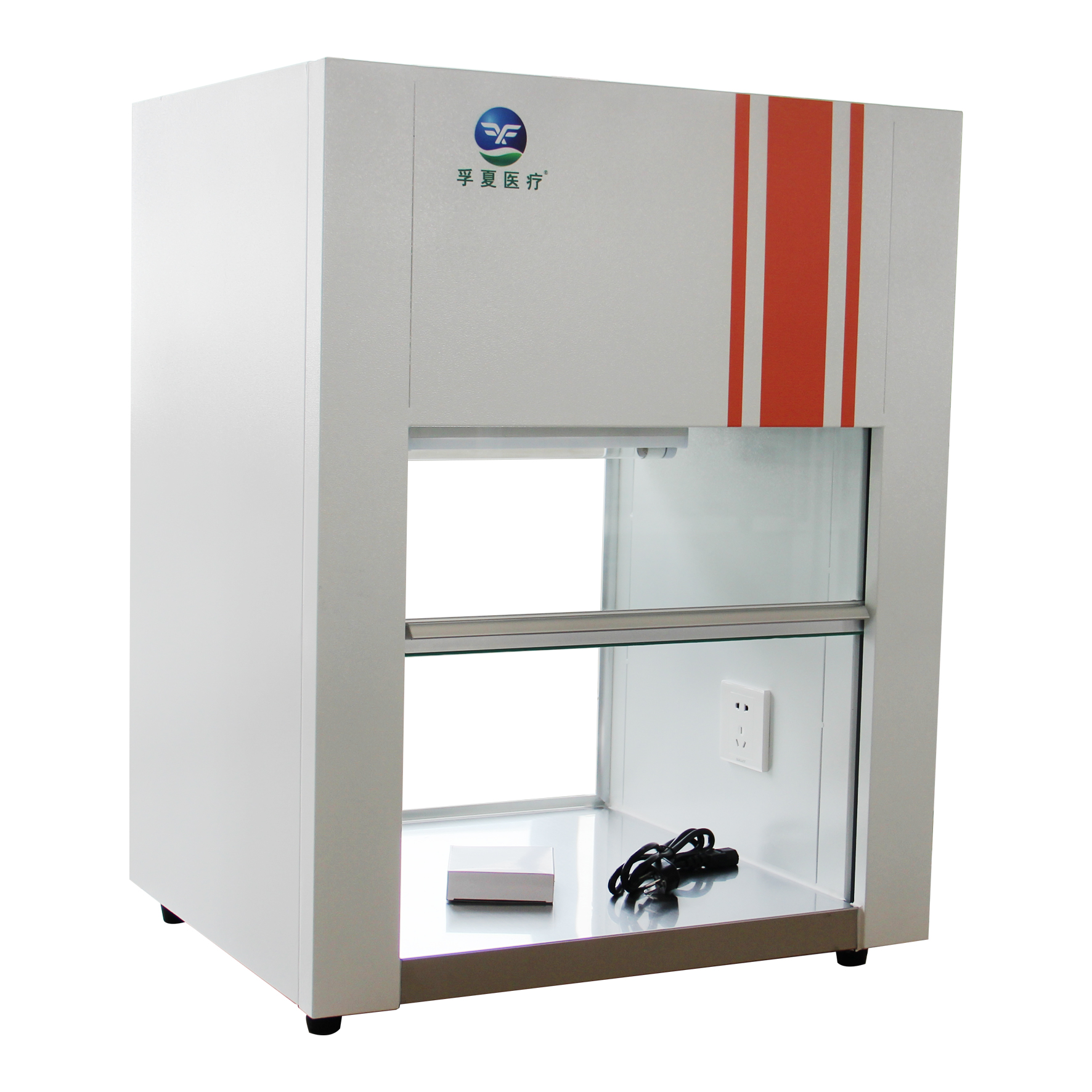 浙江孚夏全鋼桌上式潔凈工作臺(tái)HD-650（水平送風(fēng)）