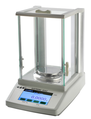 常熟雙杰全自動內校觸摸屏電子分析天平JJ124BFD