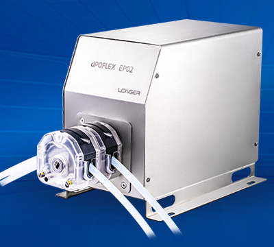 保定蘭格工業(yè)防爆電機型蠕動泵dPOFLEX® EP02-B+YZ1515X-B/D（2泵頭）